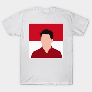Charles Leclerc Face Art - Flag Edition T-Shirt